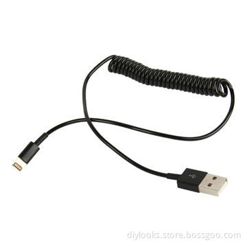 USB Sync Data/Charging Coiled Cable